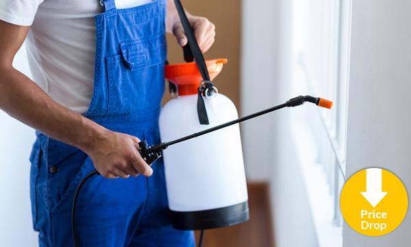 Price Drop! Pest Control Treatment - Upgrade for Termite Inspection