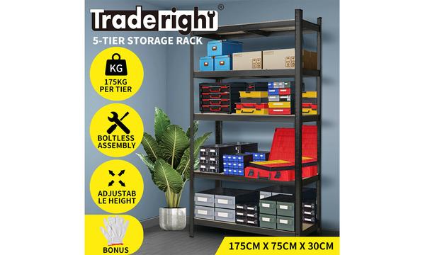 Traderight Five-Tier Heavy Duty Storage Rack