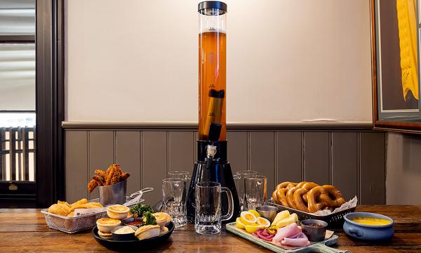 Gourmet Bar Platter and 2L Beer Tower at Hyatt Regency's Dundee Arms
