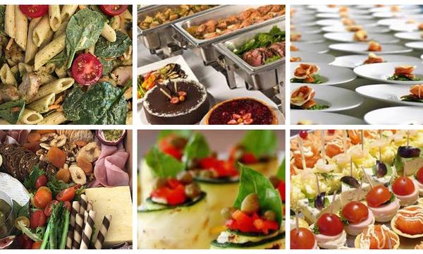 At-Home Catered Packages for Canapes or Buffets