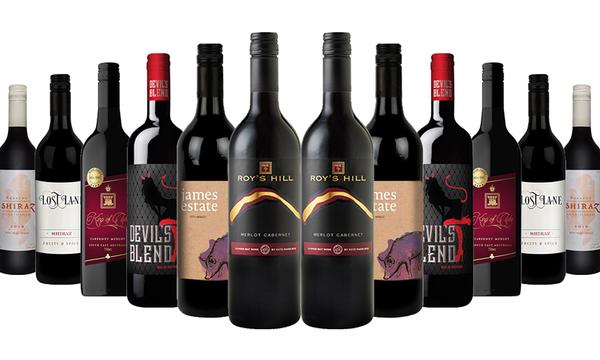 Dark Brooding Red Wines Mixed Dozen