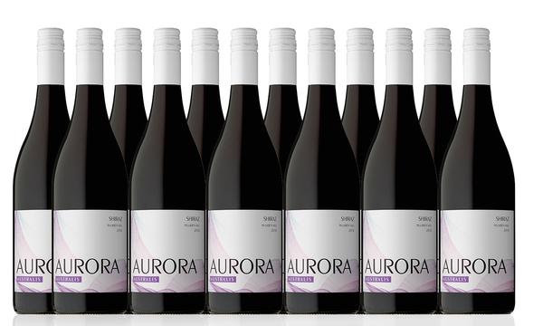 12 Bottles of Aurora 2018 Shiraz