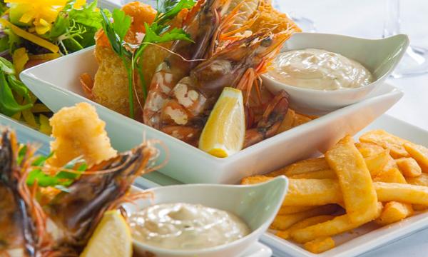 Seafood Platter with Bottle of Semillon or Soft Drink Jug per Couple at The Chatswood Club