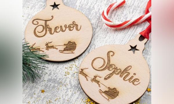 Personalise Your Own Wooden Ornaments This Christmas