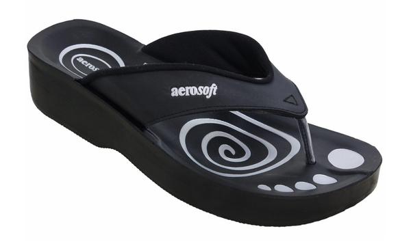 Aerosoft Women's Sandal | Black