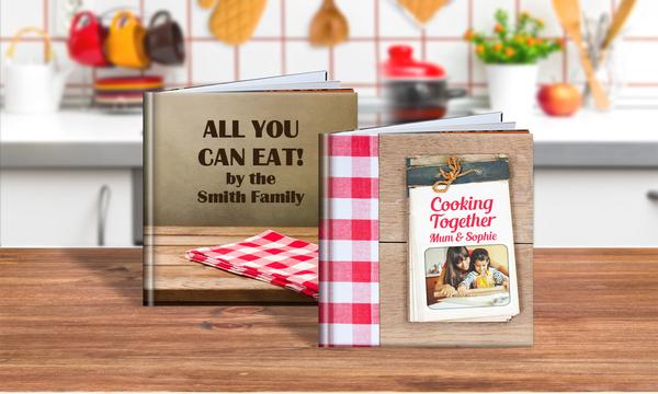 Gift Idea: Personalise a Soft or Hard Cover Recipe Book