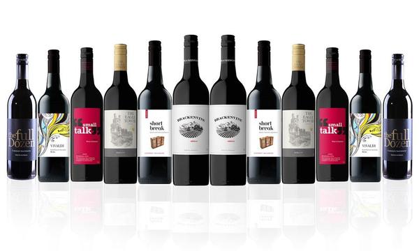 Super Value Mixed Red Wine Dozen