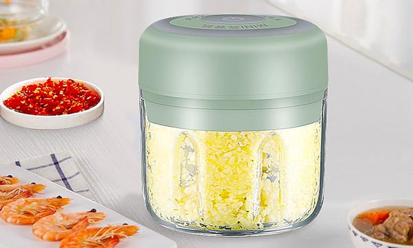 Automatic Mini Electric Food Chopper - Three Colours Available