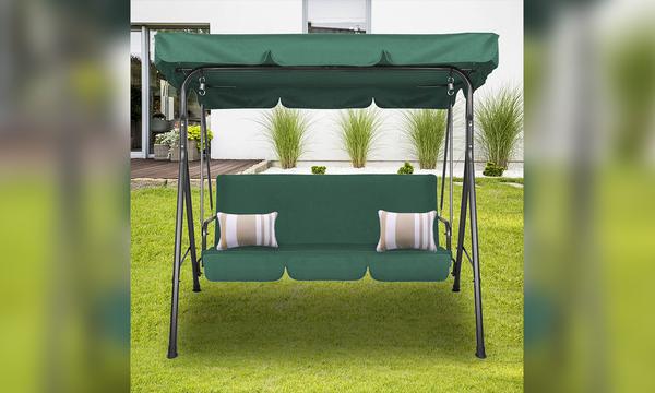 Milano Outdoor Steel Swing Chair - Four Colours Available