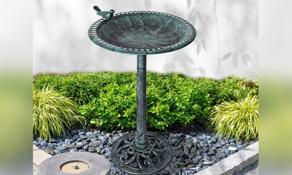 PaWz Garden Bird Bath Feeder - Two Colours Available