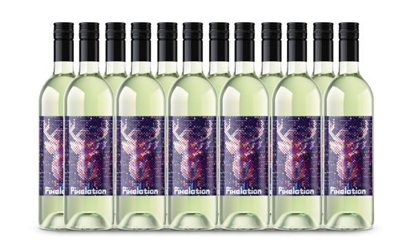 12 Bottles of Pixelation Pinot Grigio