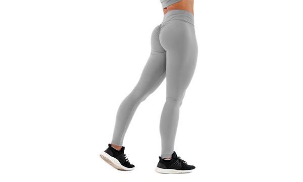 Scrunch Bum Leggings - Choose from Red or Grey
