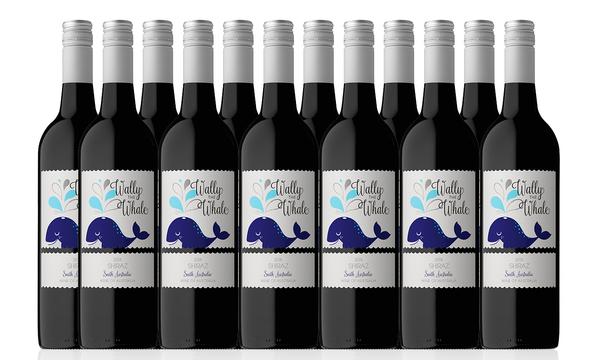 12 Bottles of Wally the Whale 2018 Shiraz