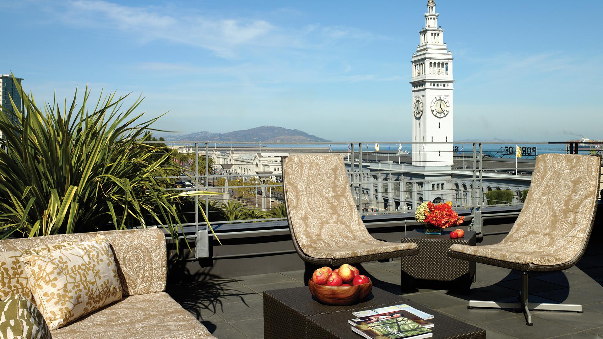 San Francisco S Only Waterfront Luxury Boutique Hotel San Francisco Usa