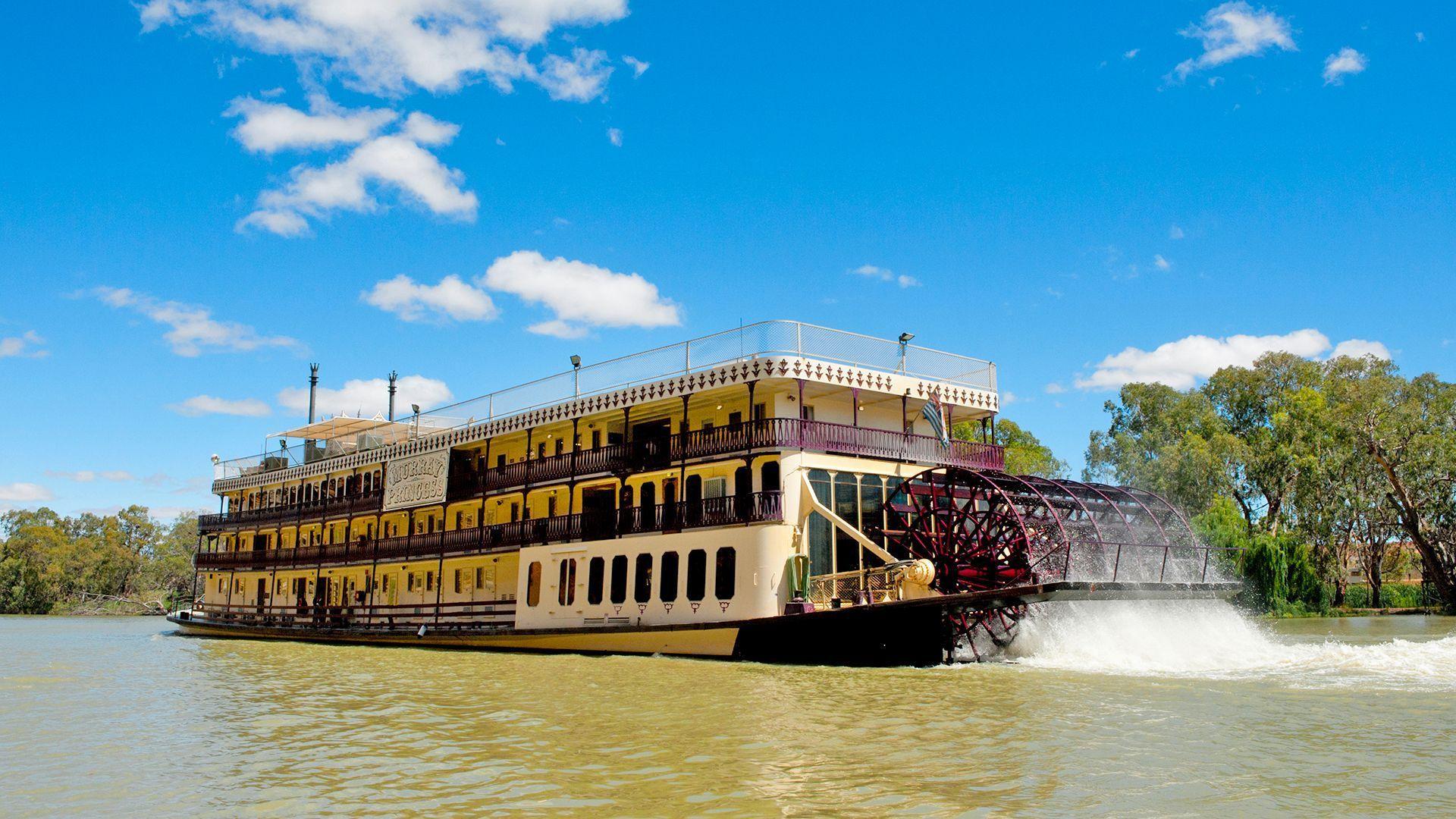 Authentic 3Night Murray River Paddlewheeler Cruise with All Meals