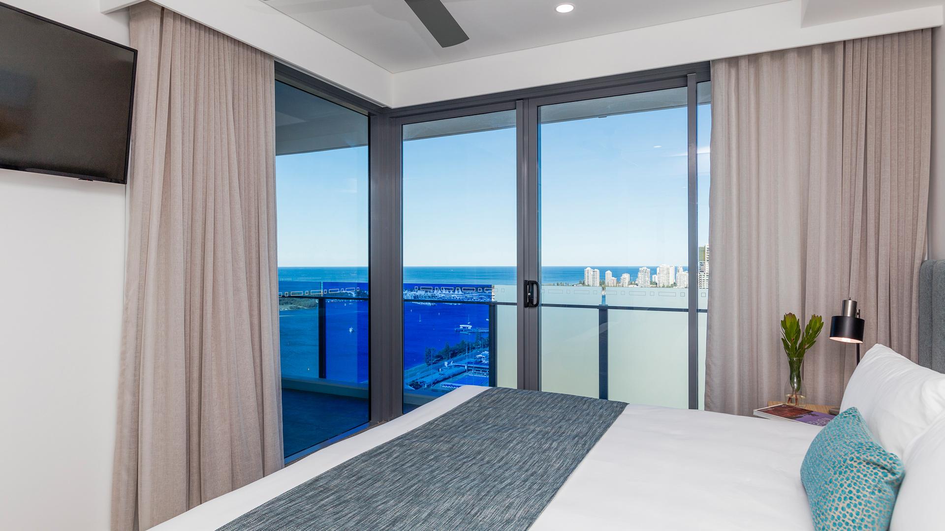 Grand Opening Stylish Gold Coast Apartment Stay with Stunning Ocean