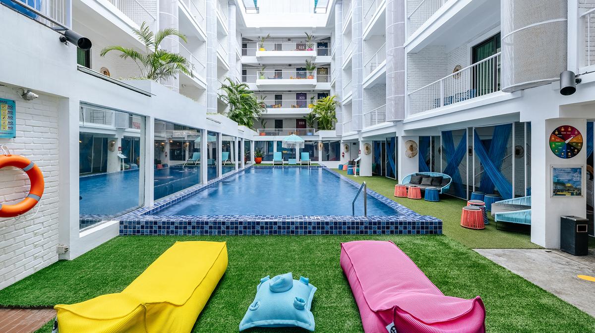 Urban-Chic Seminyak Stay near Famous Beach Clubs with Daily Breakfast & Rooftop Cocktails