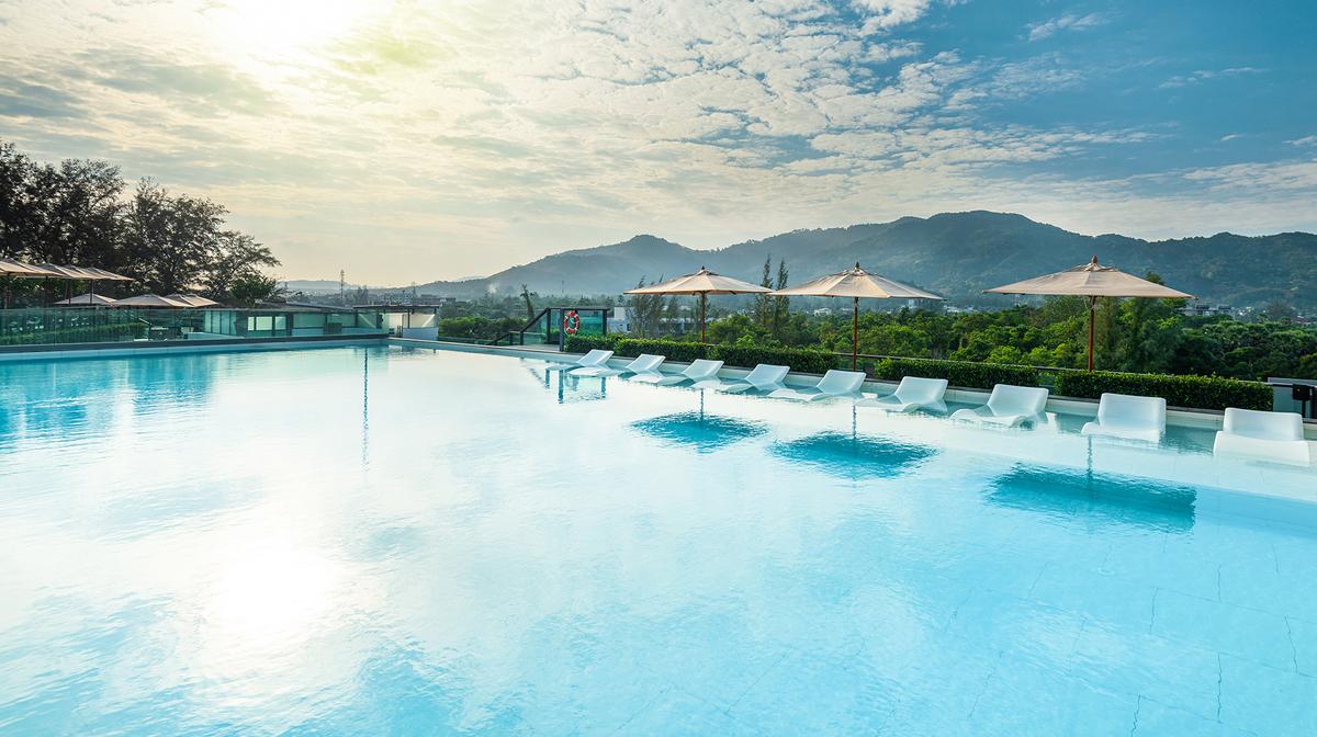 Phuket Hilton Island Splendour with Two Rooftop Pools, Daily Breakfast & Nightly Drinks