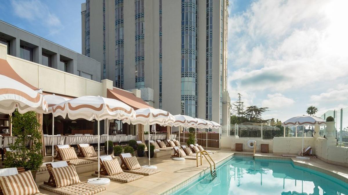 Los Angeles Art Deco Escape on Sunset Strip with Rooftop Pool & Bar