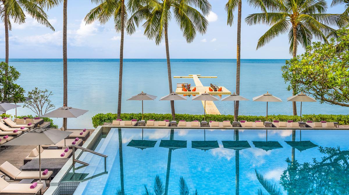 Koh Samui Beachfront Luxury with Massages, Daily Breakfast, Nightly Dinner & Free-Flow Cocktail Hour