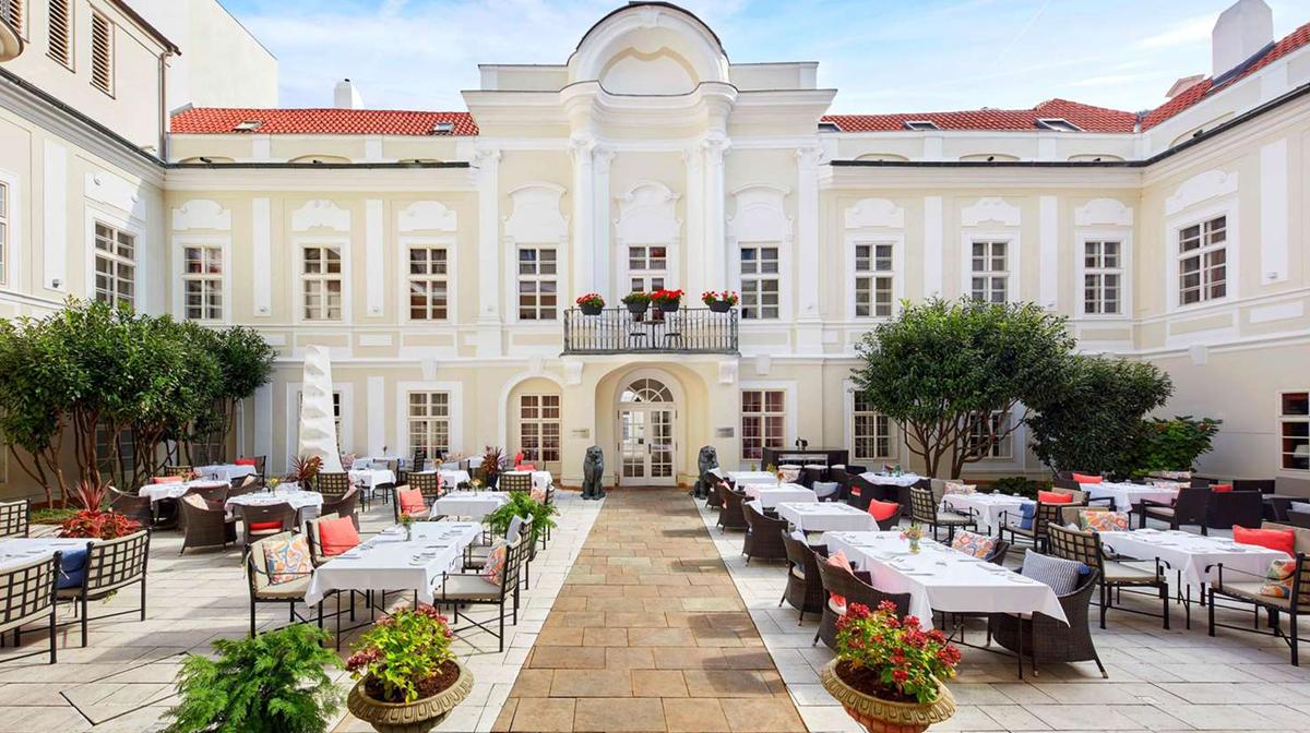 Five-Star Historic Hotel Just Steps from Charles Bridge in the Heart of Prague