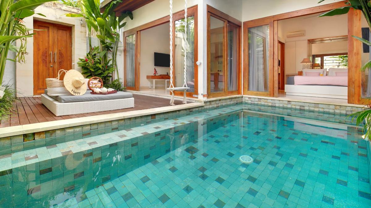 Secluded Bali Villa Paradise with Private Pool, Daily Breakfast & Daily Bucket of Beers