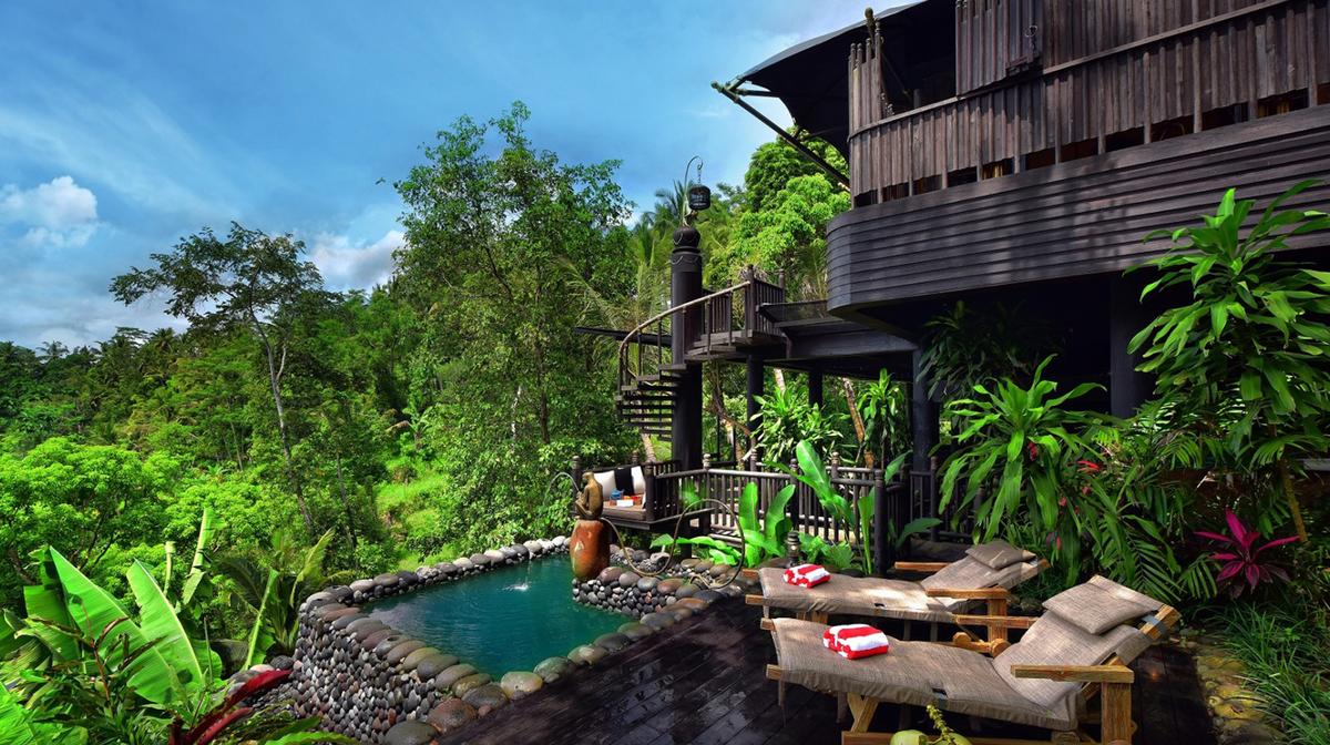 Unique Capella Ubud Luxury Tents in the Lush Rainforest with Private Pools