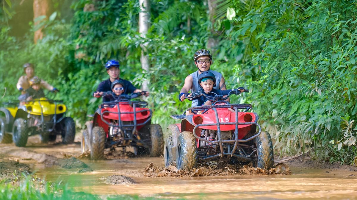 Phuket: ATV Adventure Tour with Big Buddha Visit & Thrilling Zipline Experience