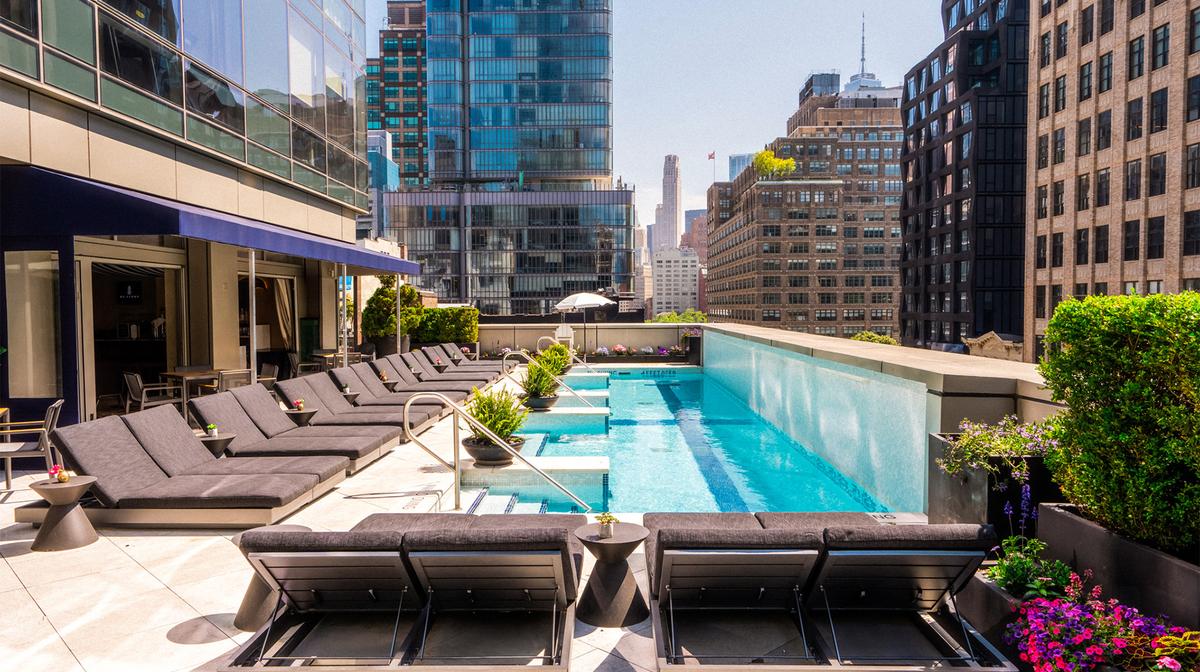 Ultra-Chic Five-Star New York City Escape with Manhattan Views, Rooftop Terrace & Michelin-Starred Restaurant