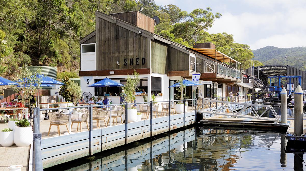 Sydney: Waterfront High Tea with Glass of Sparkling Wine at Akuna Bay for Two with Free-Flow Sparkling Wine Upgrade Available