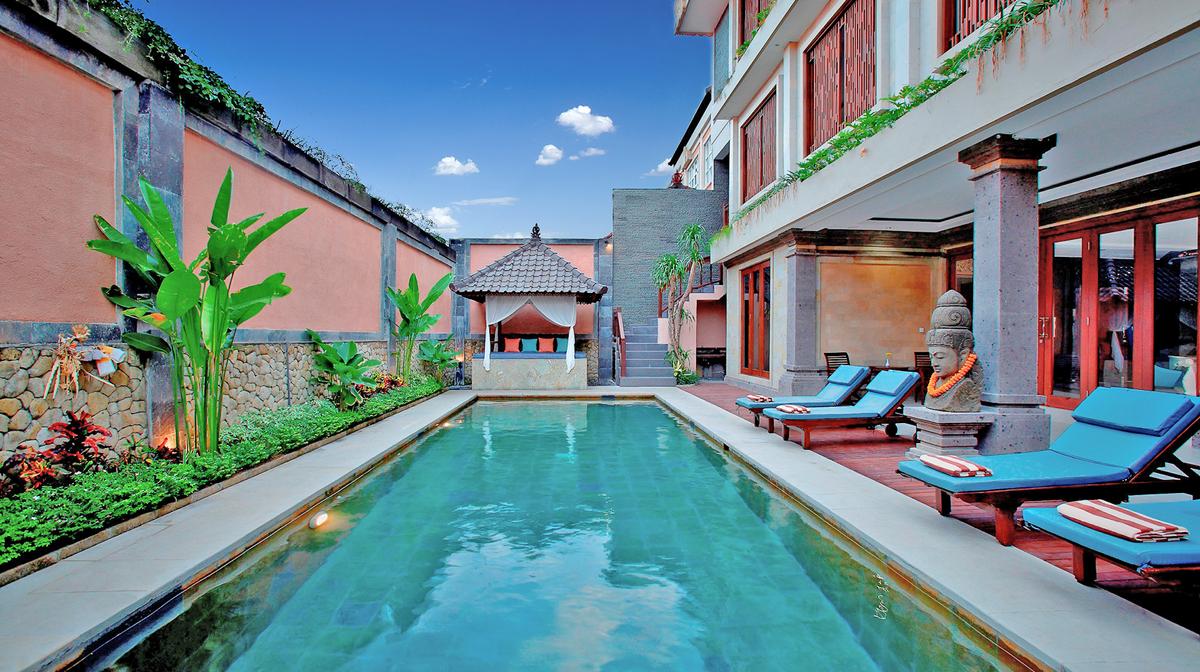 Central Seminyak Boutique Stay with Rooftop Bar, Daily Breakfast & Massages