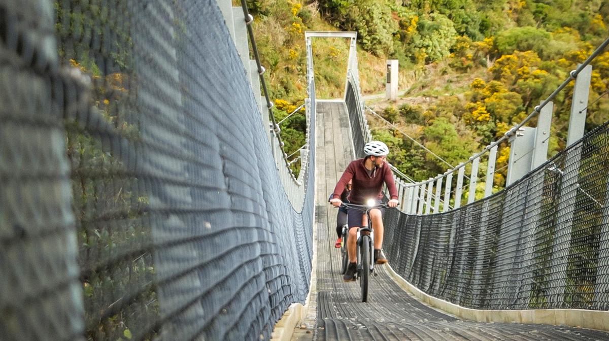 Wellington: Ride on the Remutaka Rail Trail with eBike Hire & Shuttle Transfer from Featherston