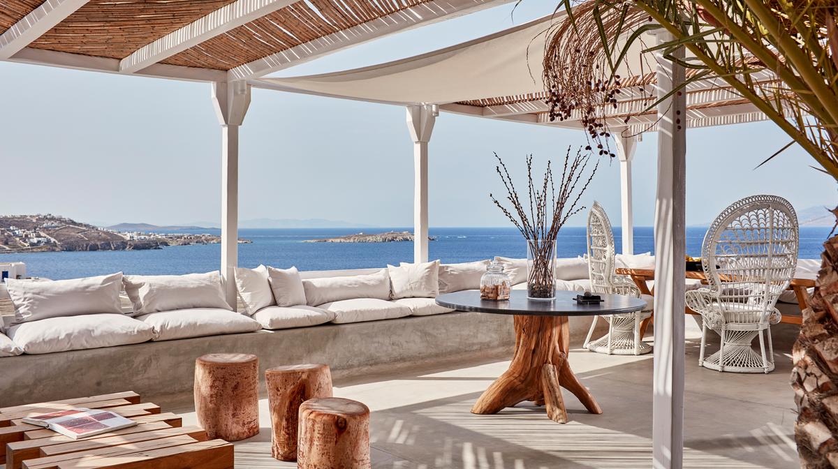 Romantic Five-Star Mykonos Cliffside Suite Stay with Daily Breakfast & Nightly Cocktails