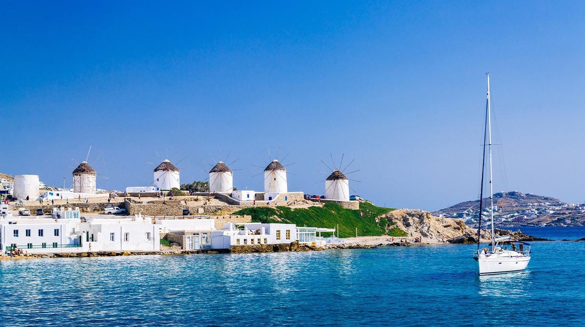 Greek Island Hopping Tour with Grand Five-Star Stays, Guided City Tours & Delos Island Visit