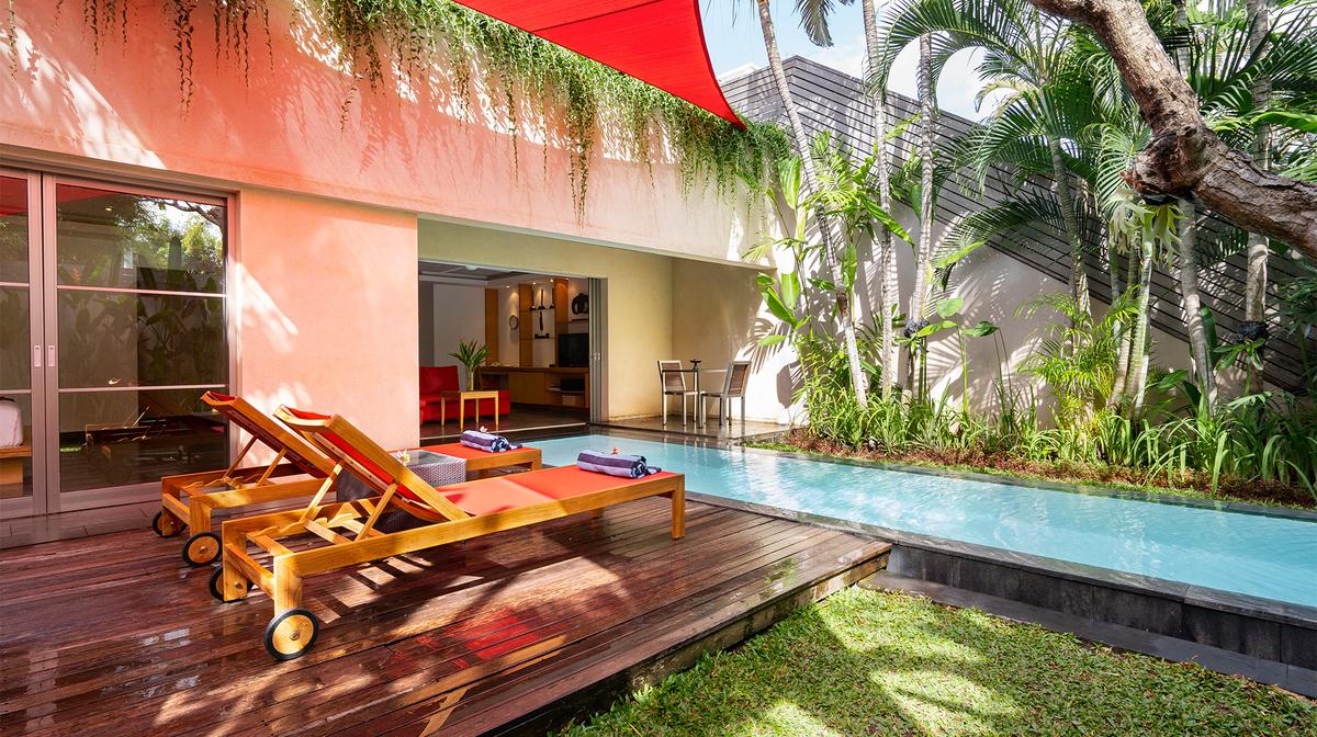 Tranquil Seminyak Private Pool Villas with Daily Breakfast & Massages