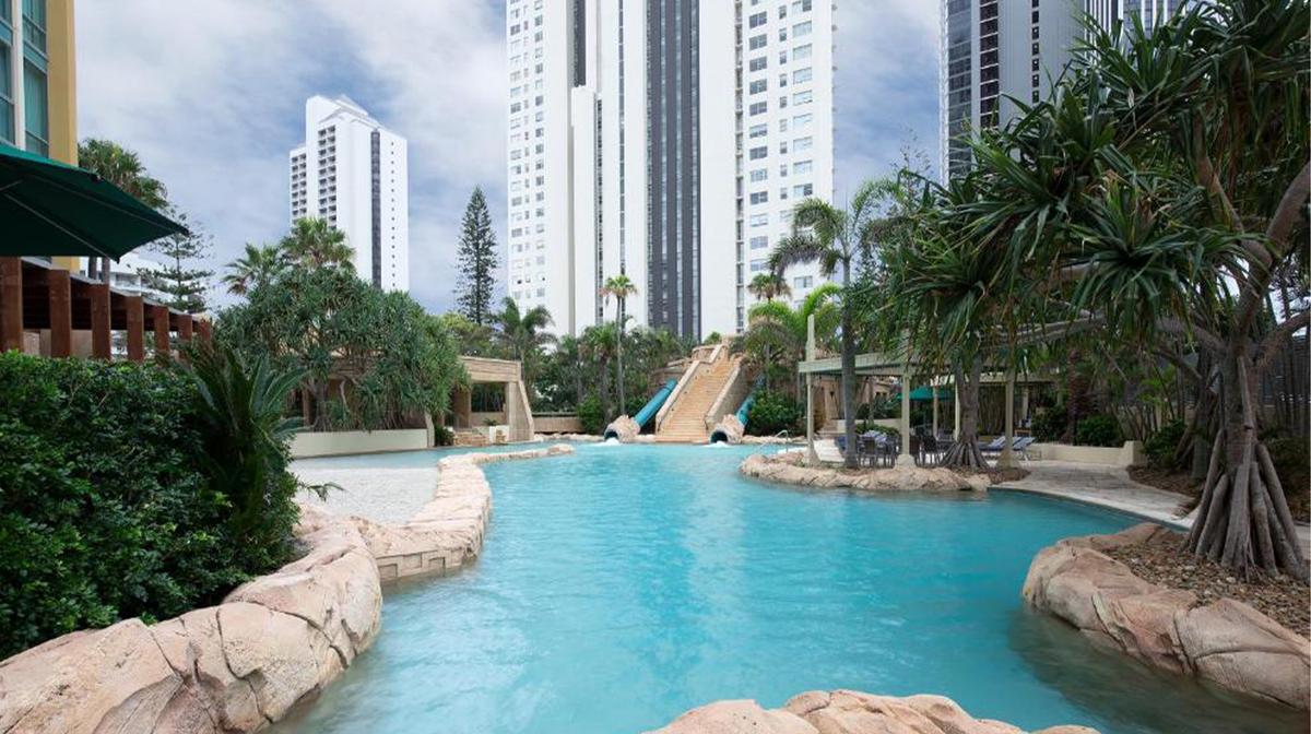 Relaxed Central Surfers Paradise Break near Cavill Avenue with Three Pools