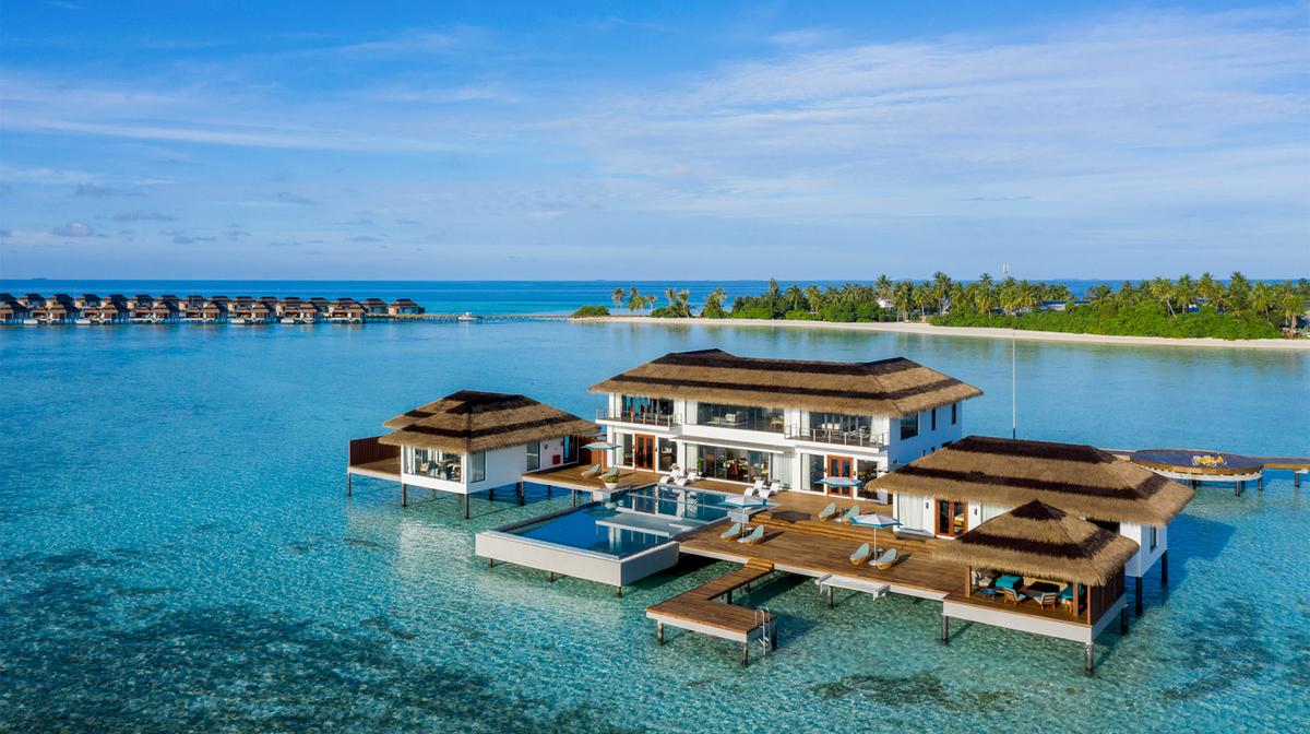 Ultra VIP Pullman Maldives Overwater Residence Villa Glam for up to 8 with All-Inclusive Dining, Drinks & Roundtrip Malé Flights