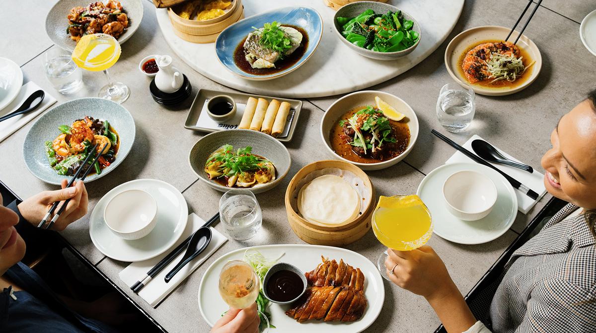Sydney: 10 or 12-Course Vivid Sydney Banquet Menu with Champagne or Cocktails at Lotus Barangaroo