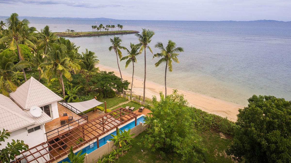 Fiji Beachfront Resort on Viti Levu Overlooking the Mamanuca Islands