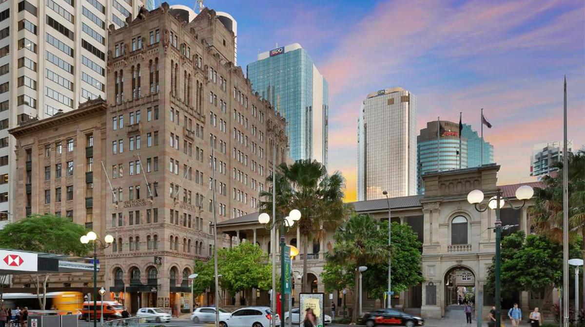 Heritage-Listed Brisbane Stay near Queen Street Mall