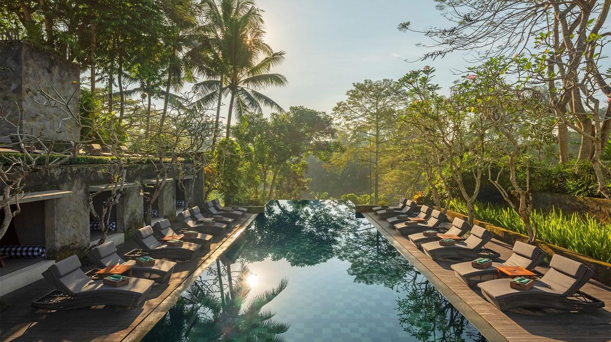 Five-Star Maya Ubud Jungle Retreat with Daily Breakfast, Nightly Dinner & Sunset Cocktails