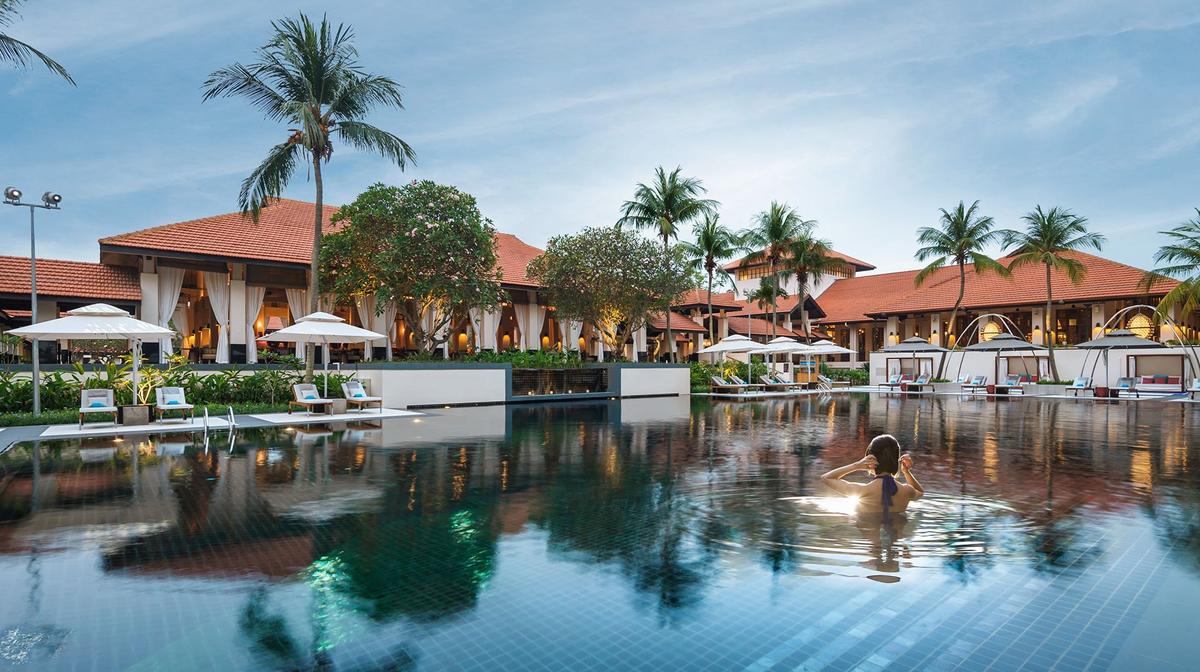 French-Inspired Singapore Sofitel Sentosa with Daily Breakfast, Nightly Free-Flow Drinks & Canapes Hour