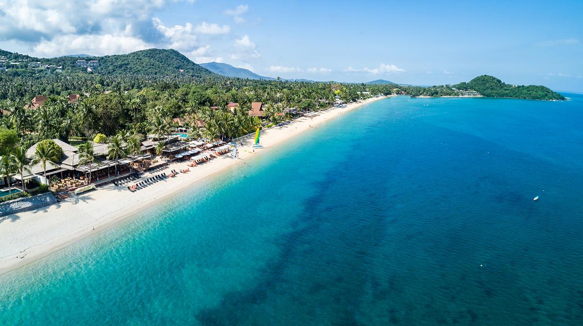 Beachfront Koh Samui Escape near Fisherman's Village with Daily Breakfast, Lunch or Dinner & Cocktails