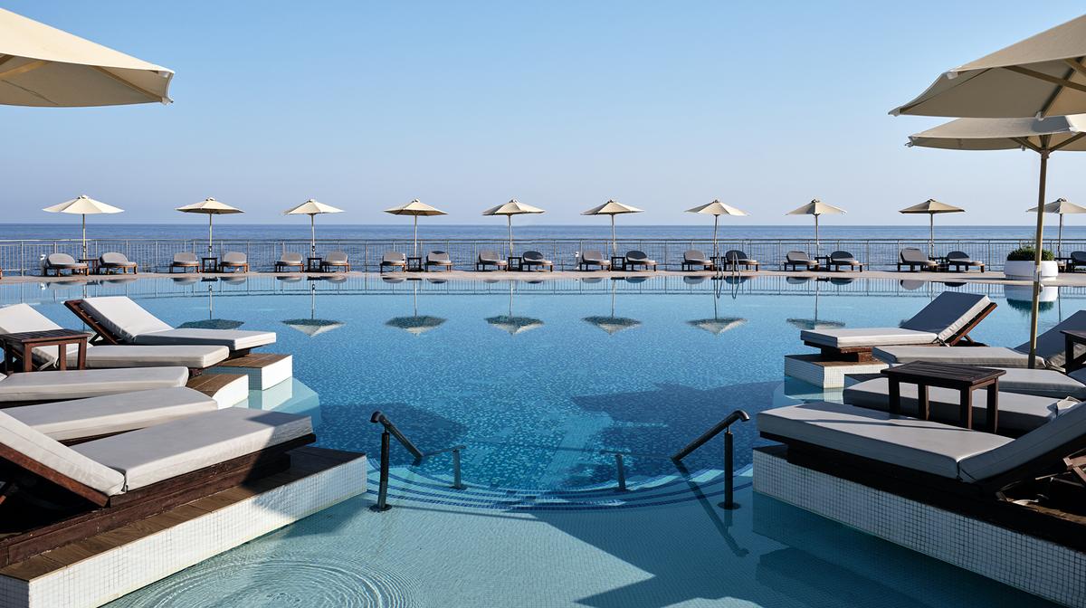 Crete Oceanfront Luxury with Daily Breakfast, Nightly Dinner & Spa Credit