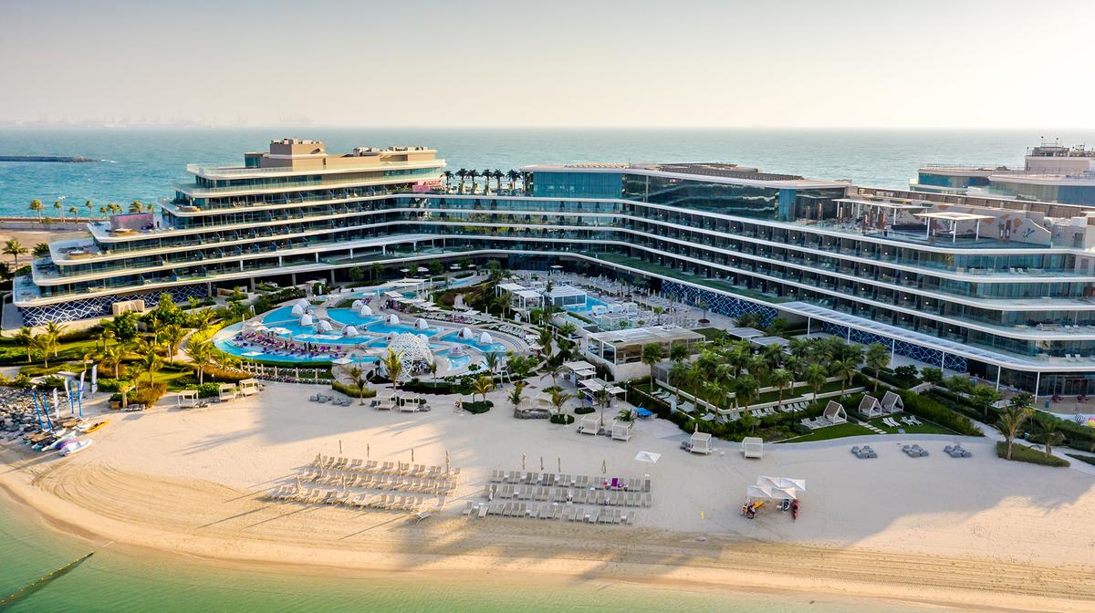 W Dubai Beachside Opulence on Palm Jumeirah with Daily Breakfast, Nightly Dinner & Two Kids Stay Free