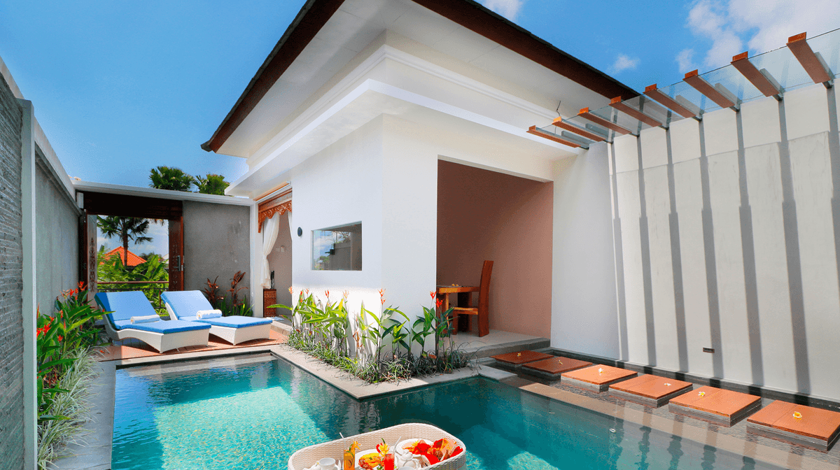 Seminyak Private Pool Villas with Daily Breakfast & Nightly Cocktails
