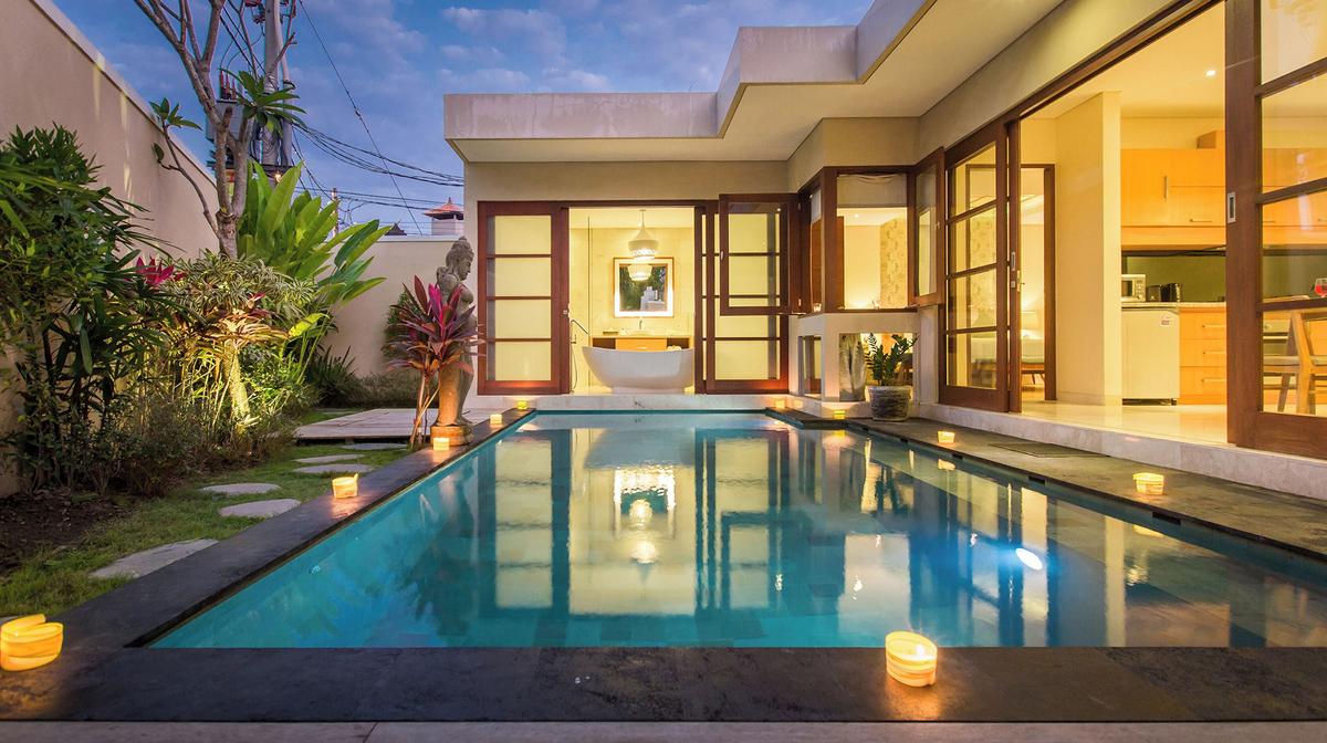 Bali One-, Two- & Three-Bedroom Private Pool Villas with Daily Breakfast & Daily Bucket of Beers