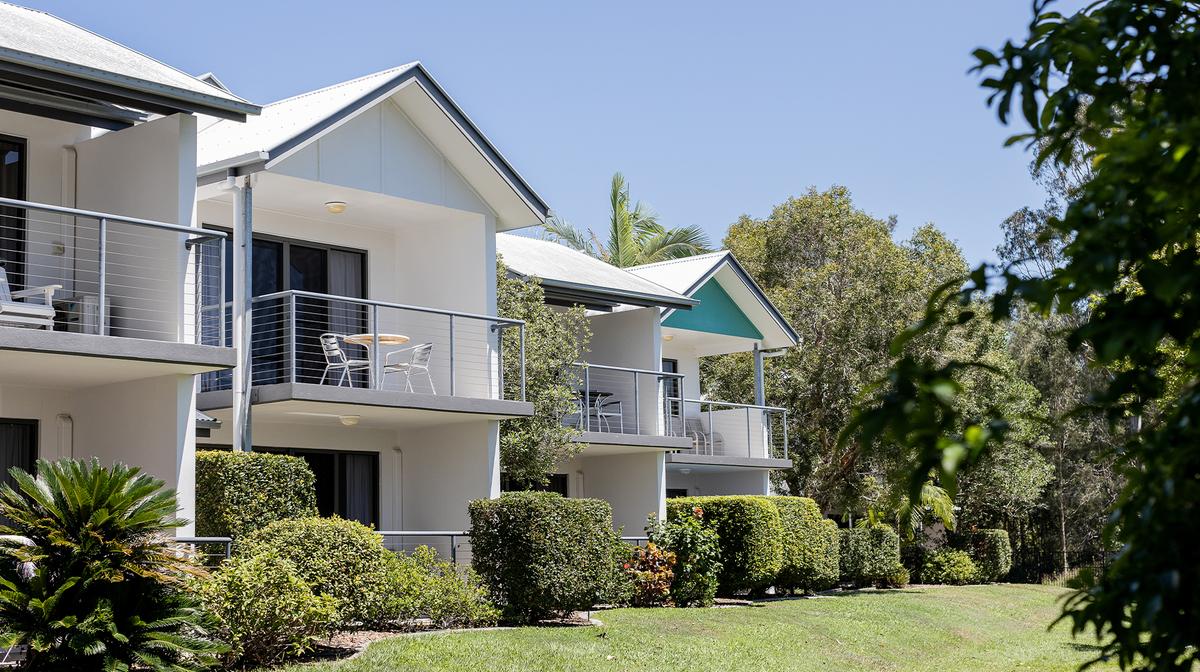 Relaxed Sunshine Coast Two- & Three-Bedroom Self-Contained Townhouses near Noosa River with Three Pools