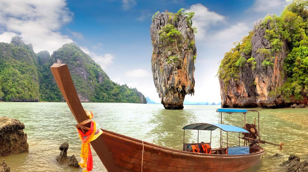 Khao Lak: Private Full-Day Highlights Tour of Phang Nga Bay with Long-Tail Boat Ride, Canoeing, Buffet Lunch & Transfers