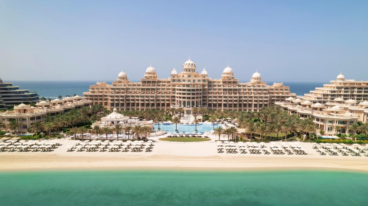 Dubai's First-Ever Raffles Luxury Resort on The Palm Jumeirah with Daily Breakfast & Daily Lunch or Dinner